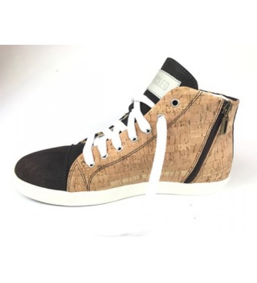 Luxury handmade sneakers cork, exclusive fashion material